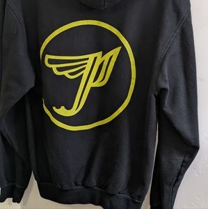 Pixies black zip up hoodie, men's medium